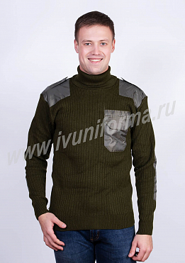Свитер для охранника мужской арт. ТР-13-05-ПРЖ
